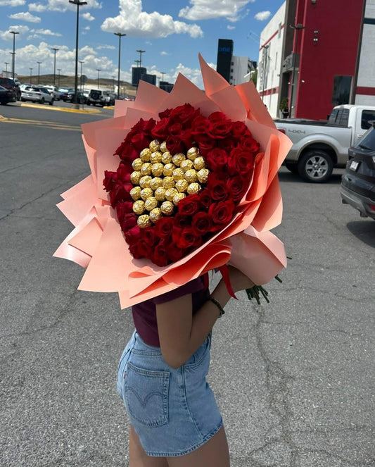 Bouquet lOVE 50 rosas